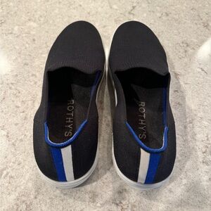 Rothy’s original slip on sneaker 10.5 black